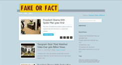 Desktop Screenshot of fakeorfact.org